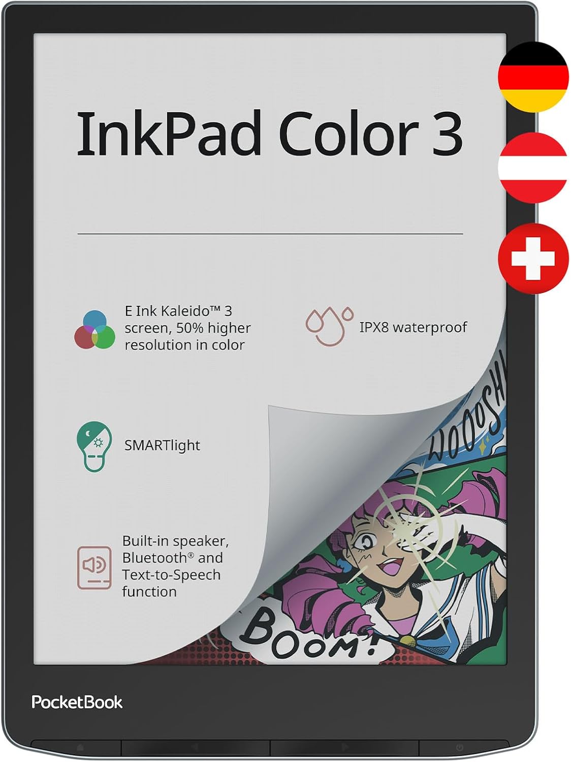 PocketBook InkPad Color 3 (InkPad Color 3) in der Herstellerabbildung