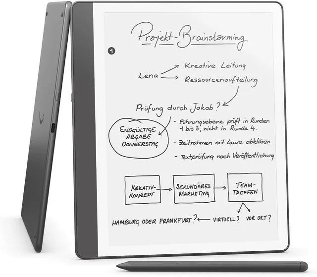 Kindle Scribe (Modell 2024 · 16 GB) in der Herstellerabbildung