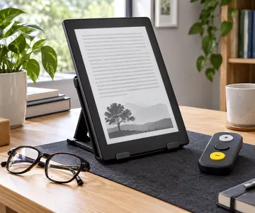 Themenbild: E-Books barrierefrei lesen: Schrift, Navigation und Vorlesefunktion prüfen