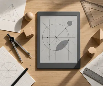 Themenbild: E-Ink-Tablet für Mathe, Formeln und Diagramme