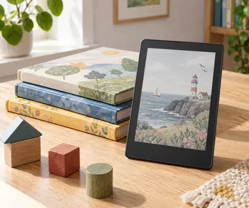 Themenbild: Farbige E-Book-Reader für Manga, Comics und Kinderbücher